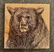 Load image into Gallery viewer, Wood Coasters 4" x 4" / Michaela Ivancova