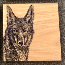 Load image into Gallery viewer, Wood Coasters 4" x 4" / Michaela Ivancova