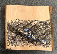 Load image into Gallery viewer, Edge Wood Print / Michaela Ivancova