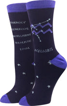 Load image into Gallery viewer, Sock Harbor Zodiac Socks
