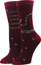Load image into Gallery viewer, Sock Harbor Zodiac Socks