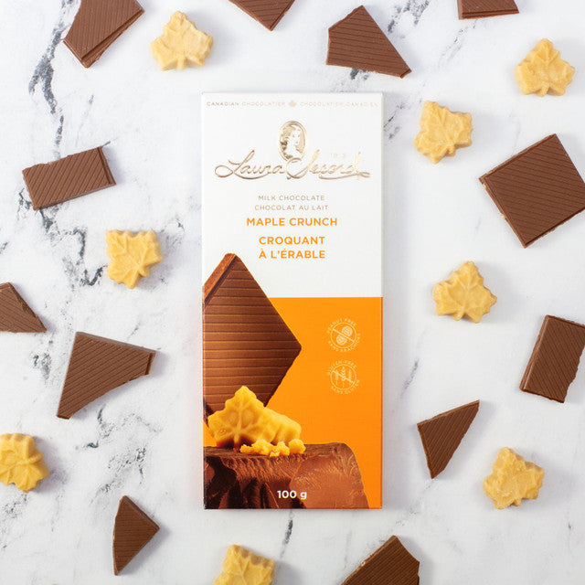 Laura Secord Milk Chocolate Maple Crunch 100g