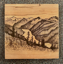Load image into Gallery viewer, Wood Coasters 4" x 4" / Michaela Ivancova

