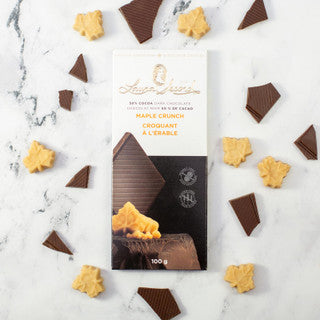 Laura Secord Dark Chocolate Maple Crunch 100g