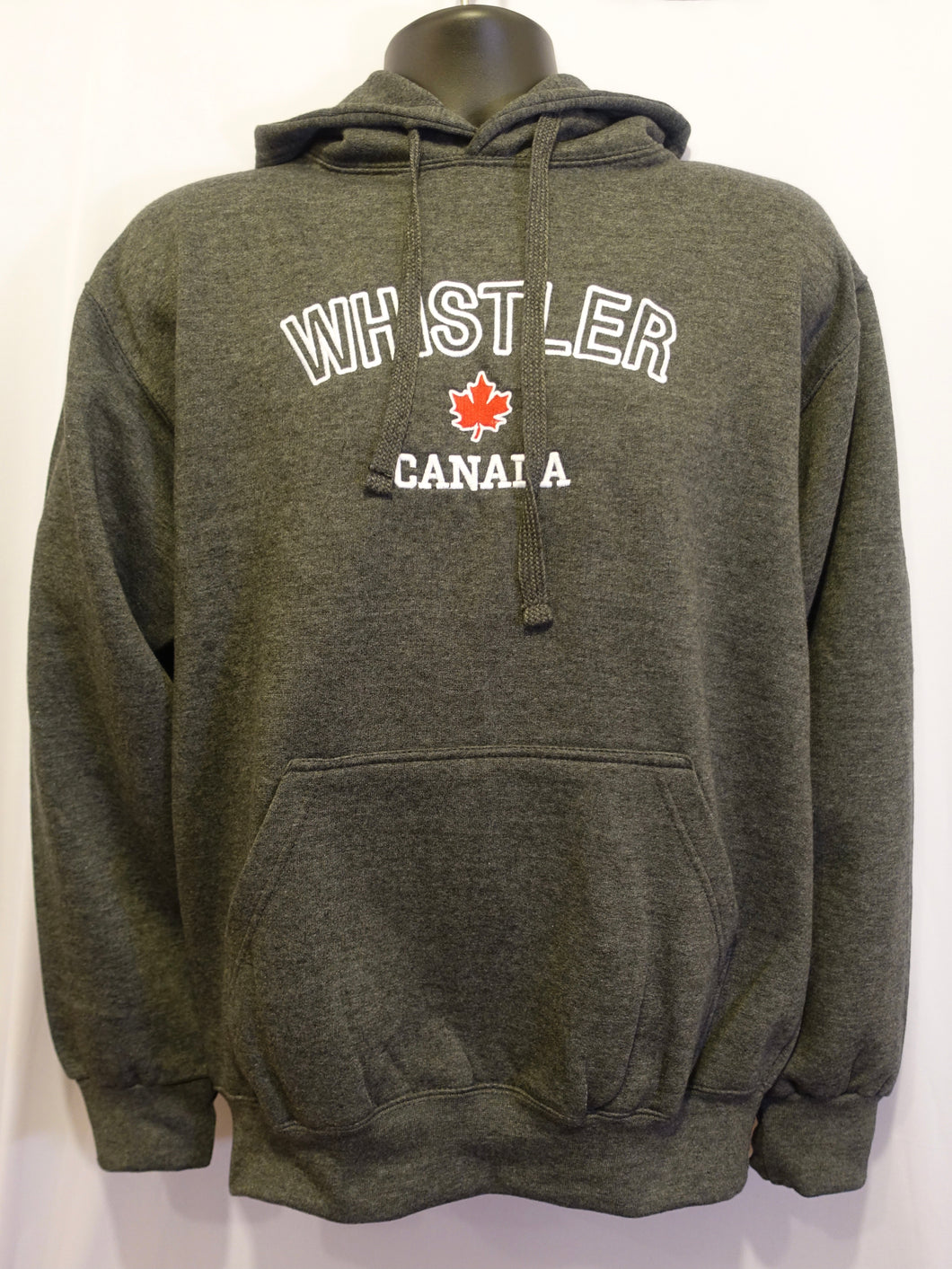 Whistler Canada Hoodie (Grey/Amber)